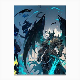 Demons And Dragons Canvas Print