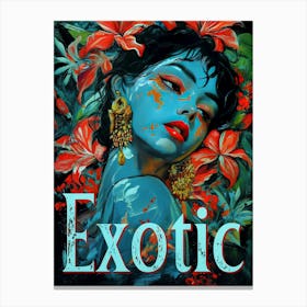 Exotic Canvas Print