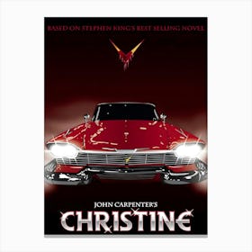 Christine 1983 Classic Horror Movie Canvas Print