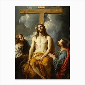 The Painting Of The Of Jesus Christ 1 Canvas Print