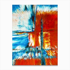 Acrylic Extruded Painting 396 Canvas Print
