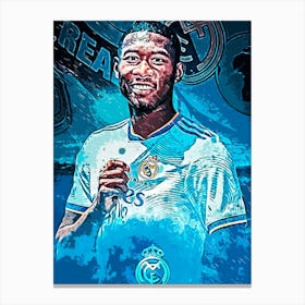 Real Madrid Player Canvas Print