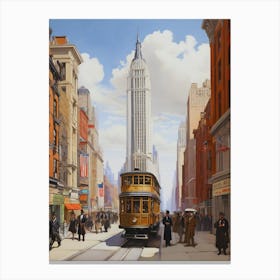 Empire State Building Canvas Print