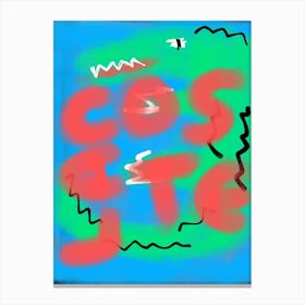 Coste Canvas Print