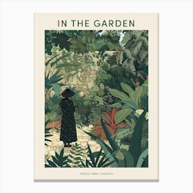In The Garden Poster Tresco Abbey Gardens United Kingdom 4 Canvas Print