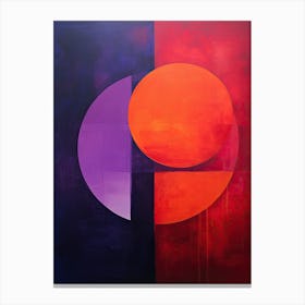 Bauhaus circle 87 Canvas Print