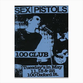 Sex Pistols Movie Poster Wall Art Painting Modern Art Pictures Canvas Canvas Print