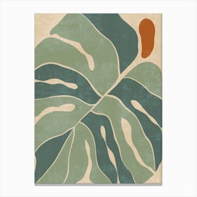 Monstera Leaf 2 Canvas Print