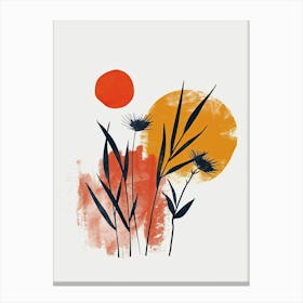 Minimalist Whispers Canvas Print