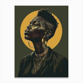 Afrofuturism 93 Canvas Print