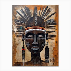 African Serengeti Sojourn: Journey into Artful Decor Canvas Print