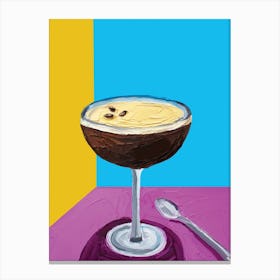 Espresso Martini Love Canvas Print