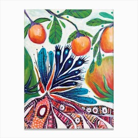 Peaches Canvas Print