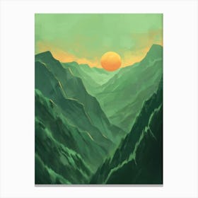 Landscape Painting 66 Canvas Print