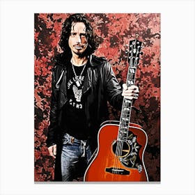 Chris Cornell audioslave band music Canvas Print