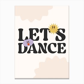 Let's Dance Canvas Print