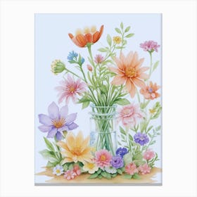 Beautiful Flowers Canvas Print