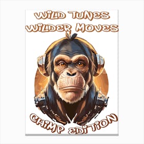 Wild Tunes Canvas Print