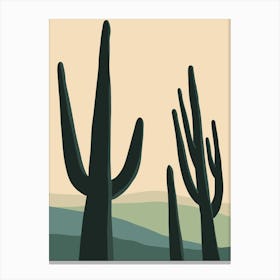 Cactus 3 Canvas Print