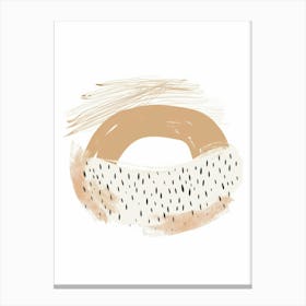 Bagel Canvas Print