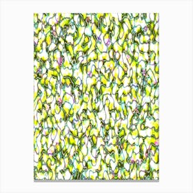 Lizard Scales Abstract Pattern Canvas Print