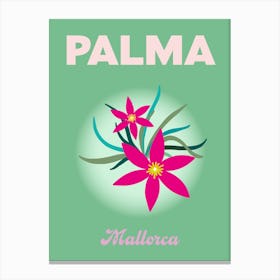 Palma Mallorca Travel Print Canvas Print