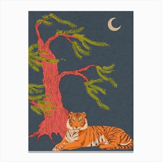 Majestic Tiger Canvas Print