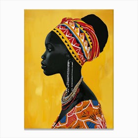 Reverie Chronicles|The African Woman Series Canvas Print