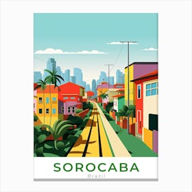 Brazil Sorocaba Travel Canvas Print