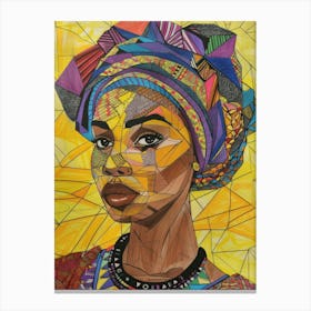 African Woman 208 Canvas Print