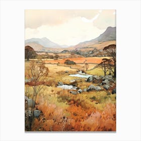 Autumn National Park Painting Killarney National Park Ireland 7 Canvas Print