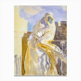 Arab Woman, John Singer Sargent Canvas Print