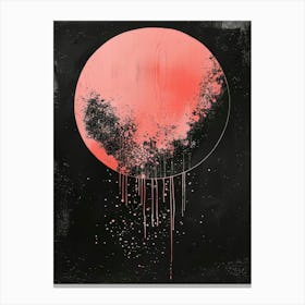 Pink Moon 2 Canvas Print