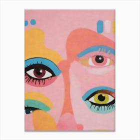 Eyes Of A Woman 1 Canvas Print