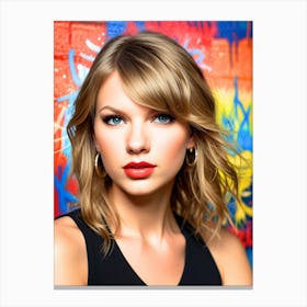 Taylor Swift 4 Canvas Print