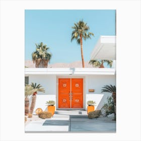 Palm Springs House Canvas Print