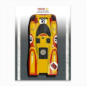 Siffert Ahrens Porsche 917 Canvas Print