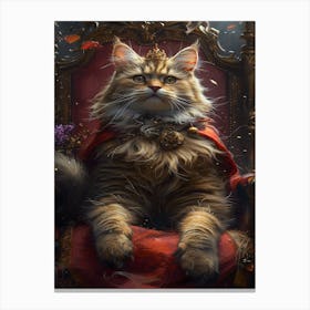 King Cat 1 Canvas Print