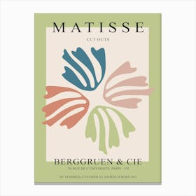 Matisse Cut Outs Canvas Print