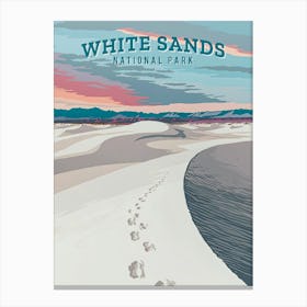 White Sands National Park Canvas Print