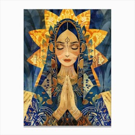 Mother Of God Canvas Print Canvas Print