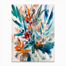 'Blue And Orange' 1 Canvas Print