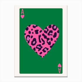 Ace Of Spades 1 Canvas Print