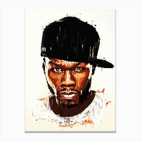 50 cent 1 Canvas Print