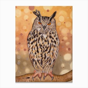 Magnificent Eagle Owl Canvas Print