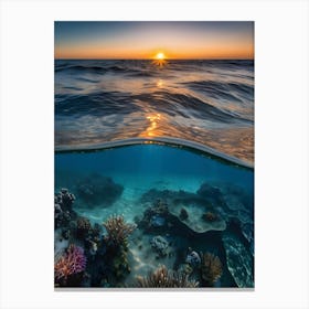 Reef -Reimagined Canvas Print