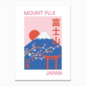 Mt Fuji Japan Canvas Print