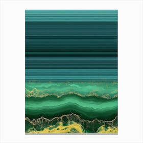 Agate Wave Canvas Print