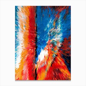 Acrylic Extruded Painting 307 Canvas Print