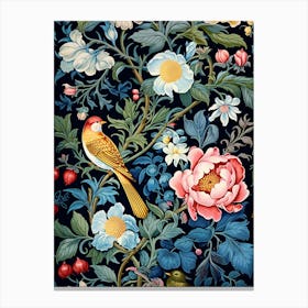 Floral Wallpaper Canvas Print